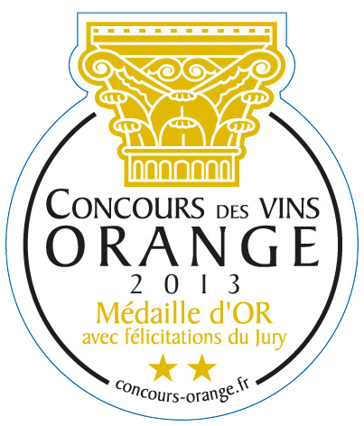 Visuel Médaille Or Félicitations Orange 2013